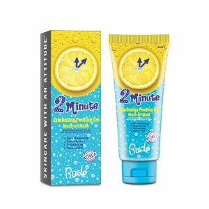 Rude 2 Minute Exfoliating Peeling Gel Wash-Off Mask Lemon & Pineapple 50ml