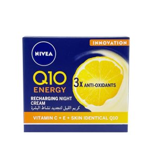 Nivea Q10 Energy Recharging Night Cream 50ml