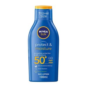 Nivea Sun Protect & Moisture SPF50+ Sun Lotion Travel Size 100ml