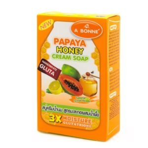A Bonne Papaya Honey Cream Soap 90gm