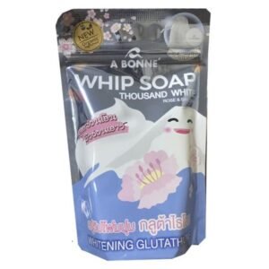 A Bonne Thousand White Rose Sakura Multicolour Whip Soap 100gm