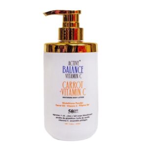 Active Balance Vitamin C + Carrot Oil Whitening Body Lotion 500ml