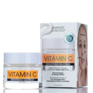 Advanced Clinicals Vitamin C Brightening Face Gel-Cream 59ml