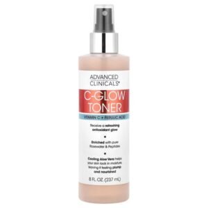 Advanced Clinicals Vitamin C + Ferulic Acid Brightening Face Toner 237ml