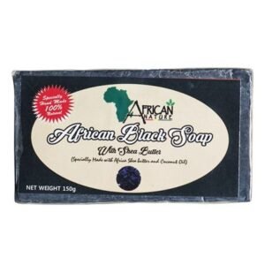 African Nature African Black Soap 150gm