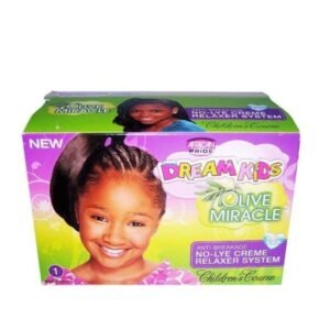African Pride Dream Kids Olive Miracle Anti-Breakage Relaxer System [Coarse]