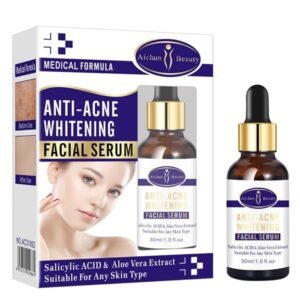 Aichun Beauty Anti-Acne Facial Serum Aloe Vera Extract Salicylic Acid 30ml