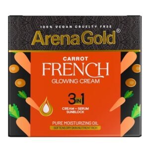 Arena Gold Carrot Glowing Cream 3 in 1
