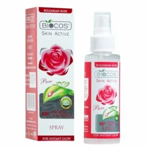 Biocos Organic Rose Water Spray Hydrating Toner, Reduces Redness & Tightens Pores