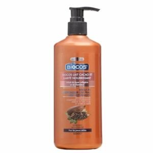 Biocos Shea Butter Body Lotion for Dry Skin Moisturizing Cocoa Butter, Vitamin E