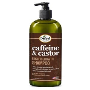 Difeel Caffeine & Castor Shampoo for Faster Hair Growth 1000ml