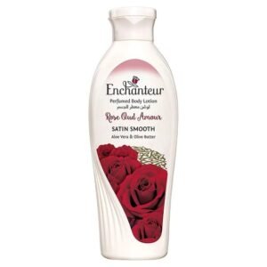 Enchanteur Perfumed Body Lotion Rose Oud Amour Satin Smooth 250ml