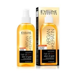 Eveline Exclusive Hair Oil 8 in 1 Elixir of Gold 150ml