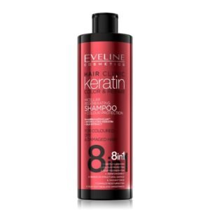 Eveline Keratin Color & Repair Shampoo & Colour Protection 8 in1 400ml