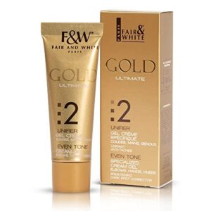 Fair & White Gold Specialized Even Tone Cream Gel Elbows, Hands, Knees 30ml
