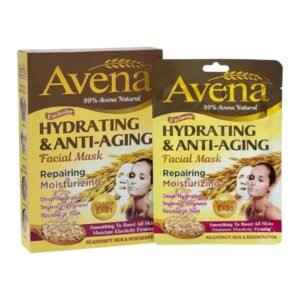 Fruit of the Wokali Professional Care Oatmeal Moisturizing and Anti-Aging Face Mask, Hyaluronic Acid, Vitamin E and B3 30ml