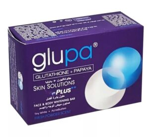 Glupa Glutathione + Papaya Skin Solutions Plus Face & Body Whitening 135g