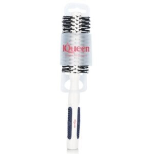 IQueen  Styling Tek Solid Wood Round Hair Brush 74x252mm