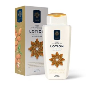 Irish Gold Deep Lightening Lotion with Nourishing Almond Butter 400ml