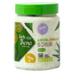 Lady Diana Herbal Collection Aloe Vera Scrub with Vitamin E & B5 500ml