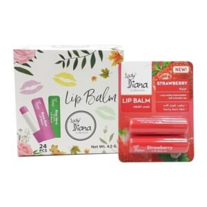 Lady Diana Lip Balm Enriched with Natural Strawberry 4.5gm