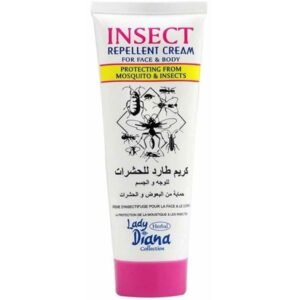 Lady Diana Insect Repelent Cream for Body & Face Protection 100gm