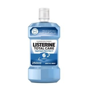 Listerine Total Care Tartar Protect 6in1 Benefits Fluoride Mouthwash 250ml