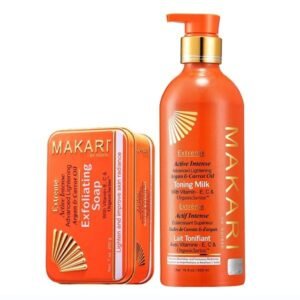 Makari Extreme Argan &Carrot ( Body Lotion, Soap ) 2-pc Set