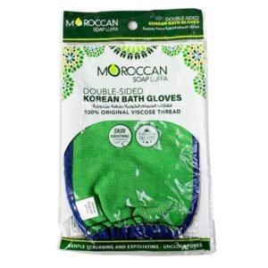 Moroccan Oil Korean Bath Gloves Double Sided