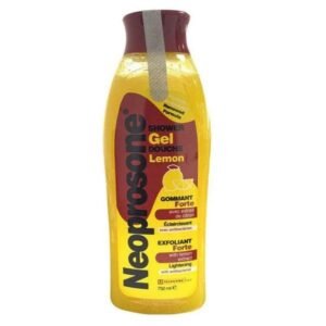 Neoprosone Lightening Exfoliating Shower Gel With Lemon Extract 750ml