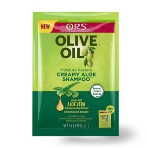 ORS Olive Oil Creamy Aloe Shampoo Infused with Aloe Vera, Travel Packet 51.7ml