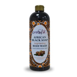 Pretty Be Brightening Body Wash African Black Soap 1000ml