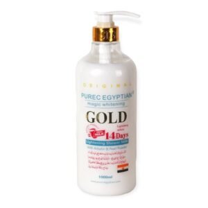 Purec  Pure Egyptian Gold Shower Gel  Arbutin & Pearl Powder 1000ml