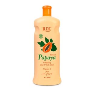 RDL Papaya Extract + Vitamin E Whitening Hand & Body Lotion 600ml