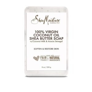 Shea Moisture 100% Virgin Coconut Oil Daily Hydration Bar Soap 230gm