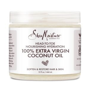 Shea Moisture Extra Virgin Coconut Oil Head to Toe Nourishing Hydration 444ml