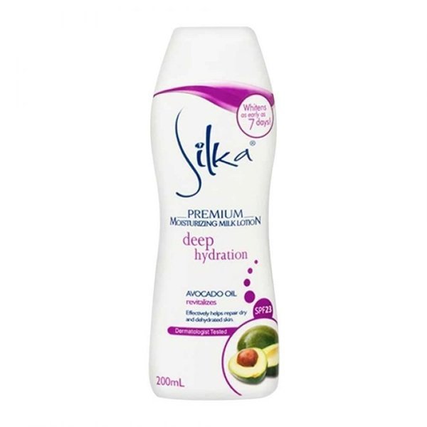 Silka-Deep-Hydration-Avocado-Oil-Premium-Moisturizing-Milk-Lotion-SPF23-200ml.jpg Silka-Deep-Hydration-Avocado-Oil-Premium-Moisturizing-Milk-Lotion-SPF23-200ml.jpg