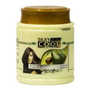 Silky Cool Avocado Hot Oil Cream Deep Conditioning Hair Treatment for Moisture, Shine & Frizz Control 1000ml
