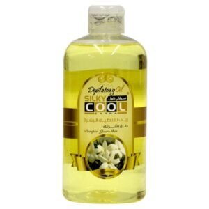 Silky Cool Depilatory Oil  Jasmine Scented After Wax Oil for Removing Wax Residue & Soothing Skin 500ml