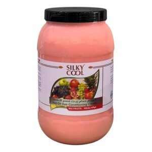 Silky Cool Hot Oil Treatment  Mix Fruits Infused Moisturizing Hair Oil for Dry, Damaged Hair Repair 4000ml