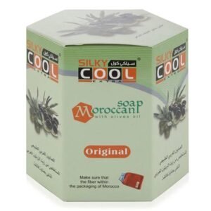 Silky Cool Moroccan Soap With Leefa 300gm