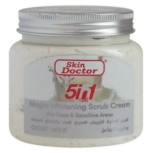 Skin Doctor Goat Milk Magic 5in1 Whitening Scrub Cream for Face & Sensitive Areas 330ml