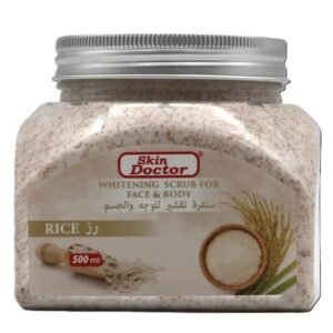 Skin Doctor Rice Whitening Scrub For Face & Body 500gm