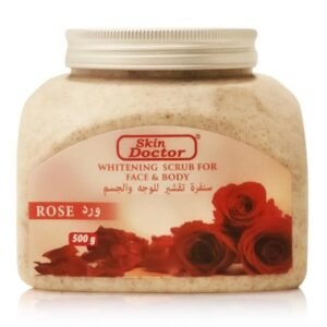 Skin Doctor Rose Whitening Scrub For Face & Body 500gm