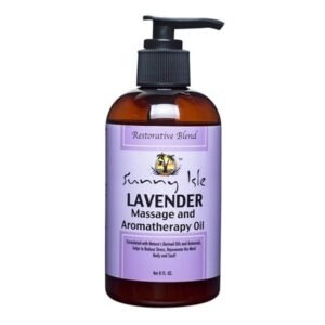 Sunny Isle Jamaican Black Castor Oil Lavender Massage & Aromatherapy Oil 236ml