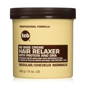 TCB No Base Creme Hair Relaxer Regular 425gm