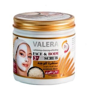 Valera Korean Rice Face and Body Scrub 521ml