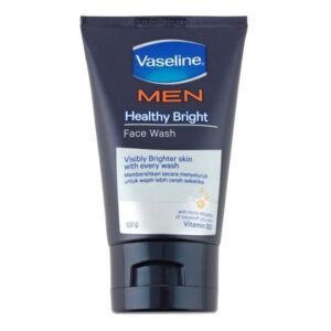 Vaseline Men Healthy Bright Face Wash With Micro-Droplets Jelly And Vitamin B3 100g