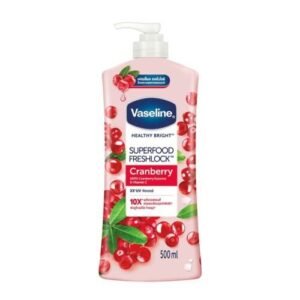 Vaseline Superfood Freshlock Cranberry  Lotion 500ml