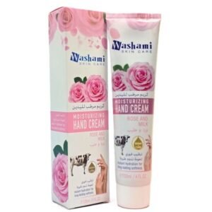Washami Hand Cream with Rose and Milk  Moisturizing & Nourishing Formula 120ml